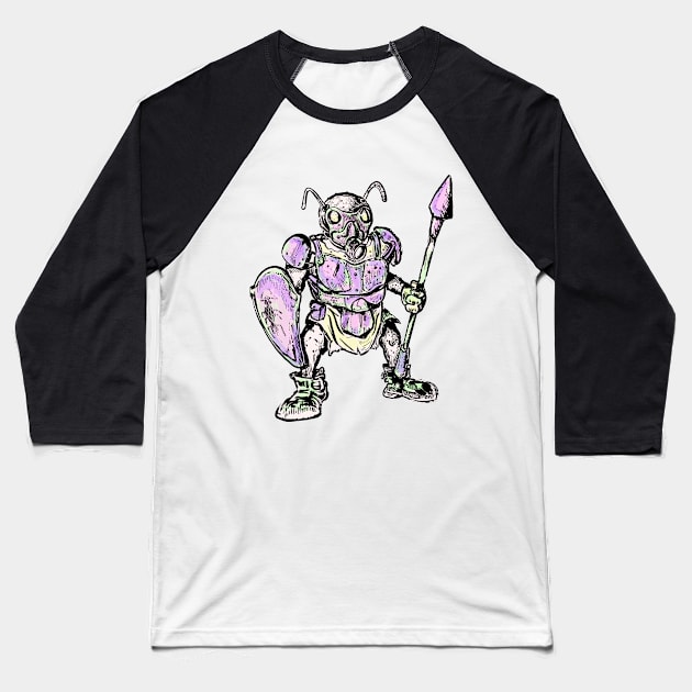 Mutant with color armor Baseball T-Shirt by emalandia